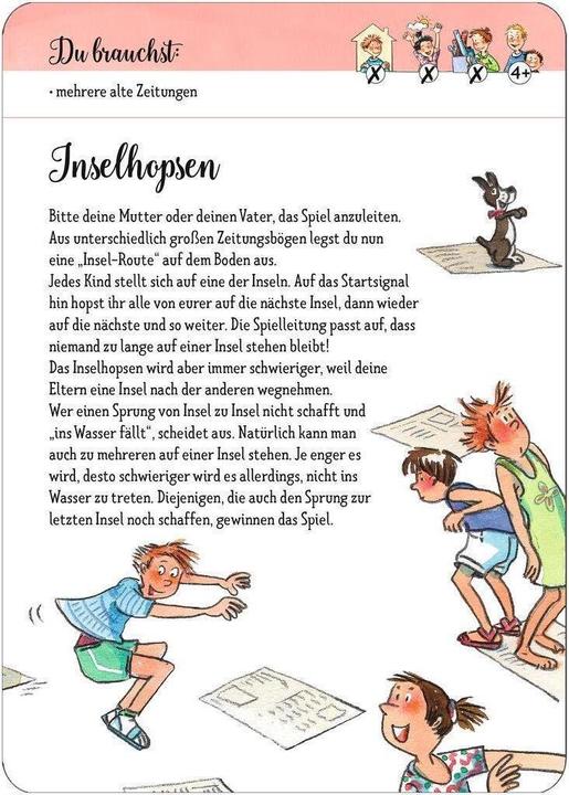 Produktbild 50 Spiele für den Kindergeburtstag im Kindergartenalter (Deutsch)