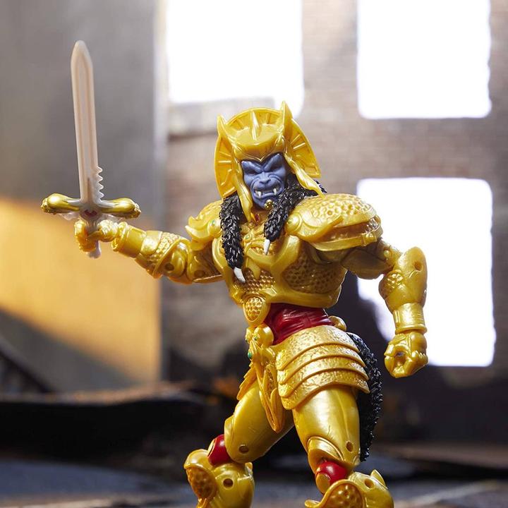 Actual product image Hasbro Mighty Morphin Goldar