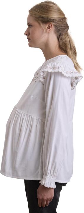 Actual product image Vertbaudet Festive cotton/viscose maternity blouse (44)