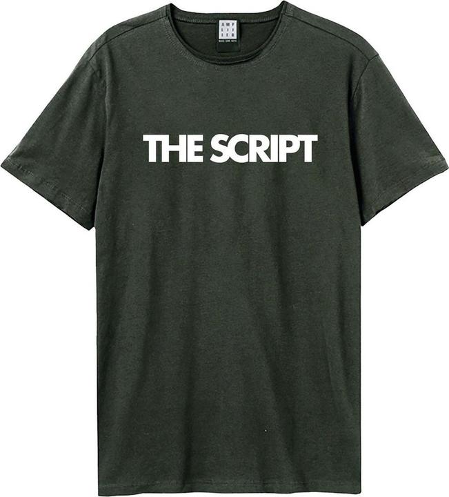 Actual product image Amplified Unisex Adult Satellites The Script T-Shirt (XL)