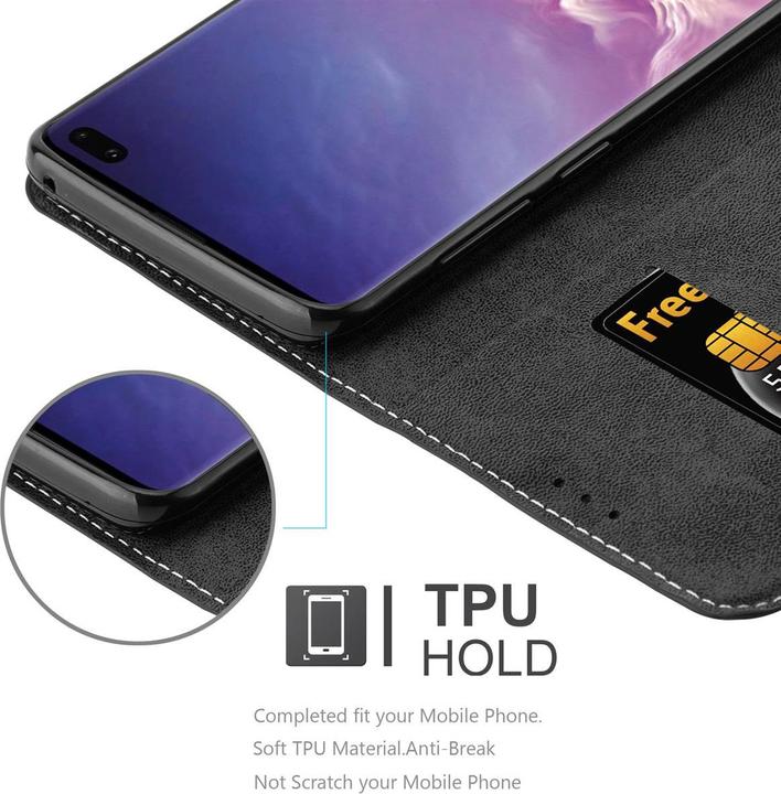 Image du produit Cadorabo Étui X-Wallet en simili cuir (Samsung Galaxy S10+)