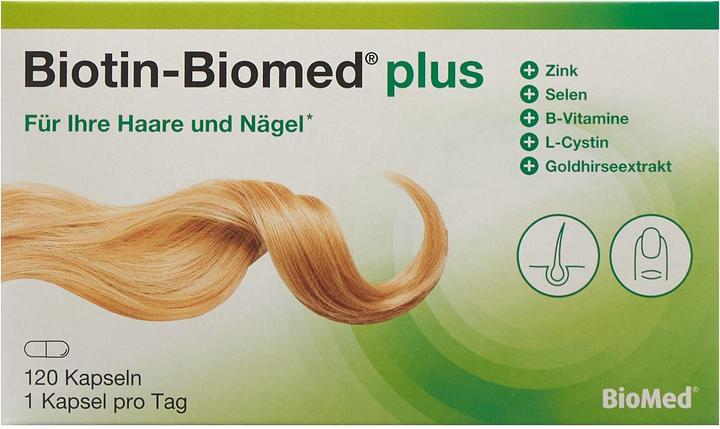 Image du produit Biomed plus caps (120 pièce(s), Capsules, 102 g)
