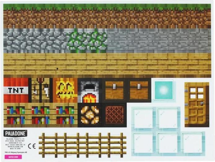 Immagine prodotto Paladone Products Minecraft Build a Level Magnets (PP6734MCF)