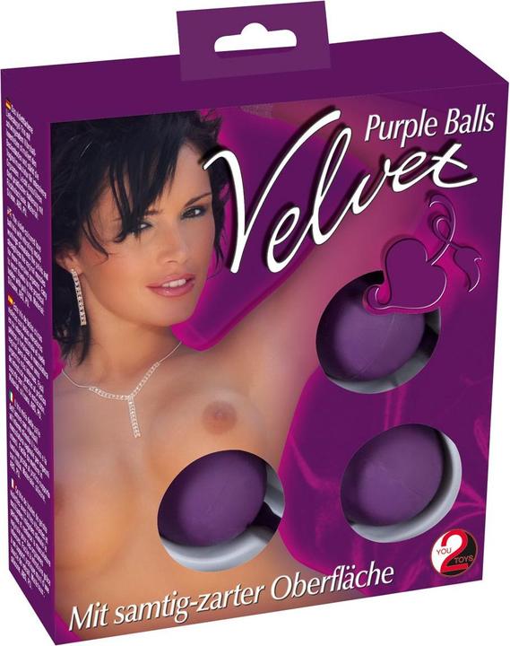 Produktbild You2Toys Velvet Balls Purple