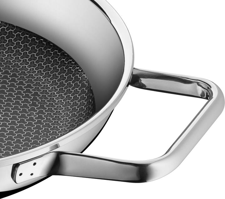 Immagine prodotto WMF Resistenza professionale (28 cm, Padella per friggere, Alluminio, Acciaio inossidabile)