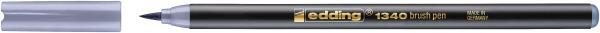 Produktbild Edding Brushpen 1340 (Silbergrau, 1 x)