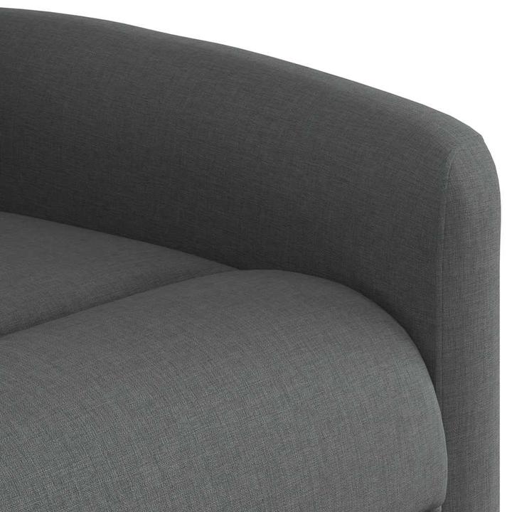 Immagine prodotto VidaXL Sedia da massaggio elettrica in tessuto grigio scuro