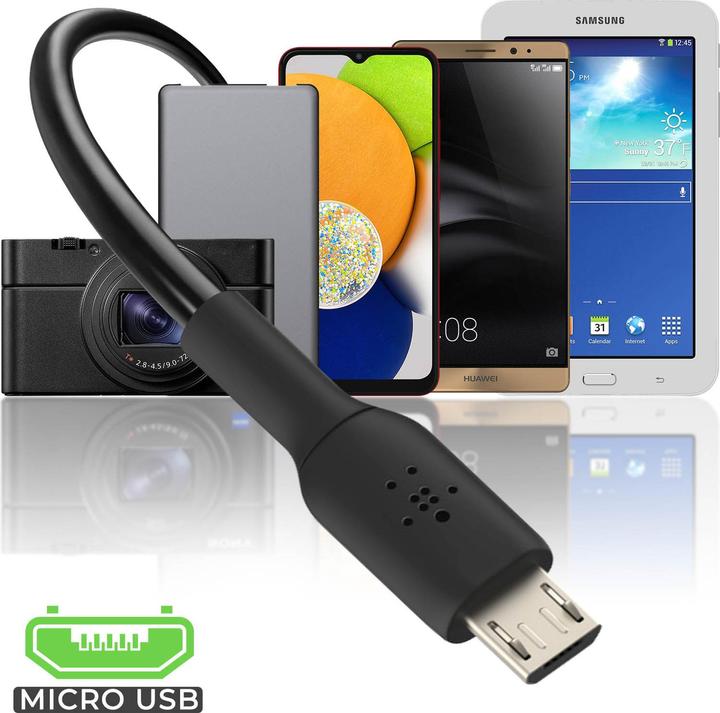 Immagine prodotto Belkin Boost Charge USB-A - Micro-USB (1 m, USB 2.0)