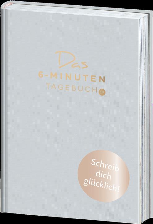 Actual product image 6-Minuten Tagebuch Pur Fortsetzung (German, Dominik Spenst, 2020)