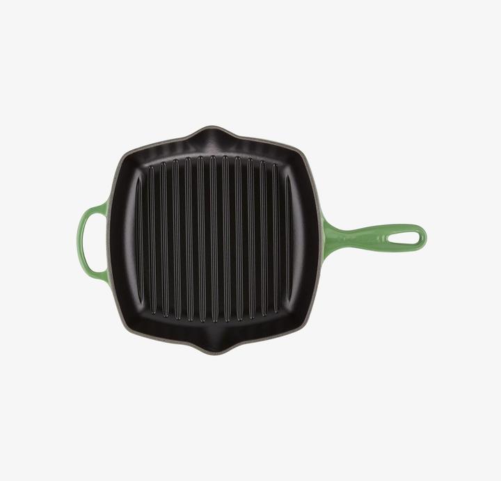 Immagine prodotto Le Creuset Padella per griglia Firma Ø 26cm, quadrata (26 cm, Padella per friggere, Ghisa, Smalto)