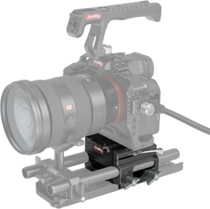 Actual product image SmallRig Lightweight Baseplate with Dual 15mm Rod Clamp (Various video accessories)