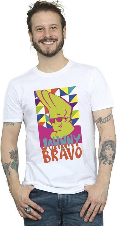 Produktbild Johnny Bravo Multi Triangles Pop Art TShirt (XXL)