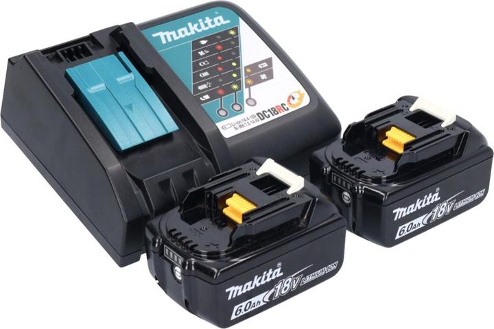Image du produit Makita DHP 489 RGJ Perceuse à percussion sans fil 18 V 73 Nm sans balais + 2x batterie rechargeable 6.0 Ah (Fonctionnement sur batterie)