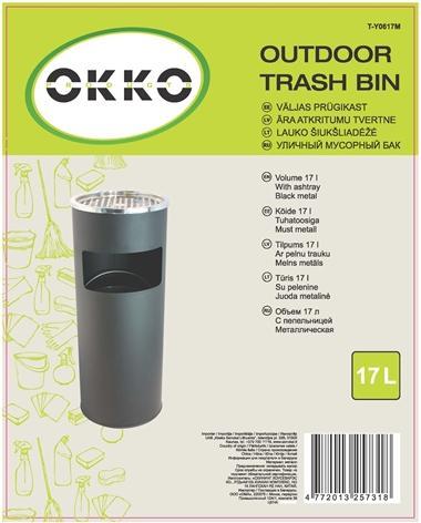 Productafbeelding Okko RONDE PRULLENBAK MET ASBAK T-Y0617M
