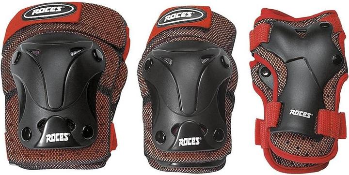 Roces Jr Ventilated (M, Elbow protectors, Wrist protectors, Knee pad)