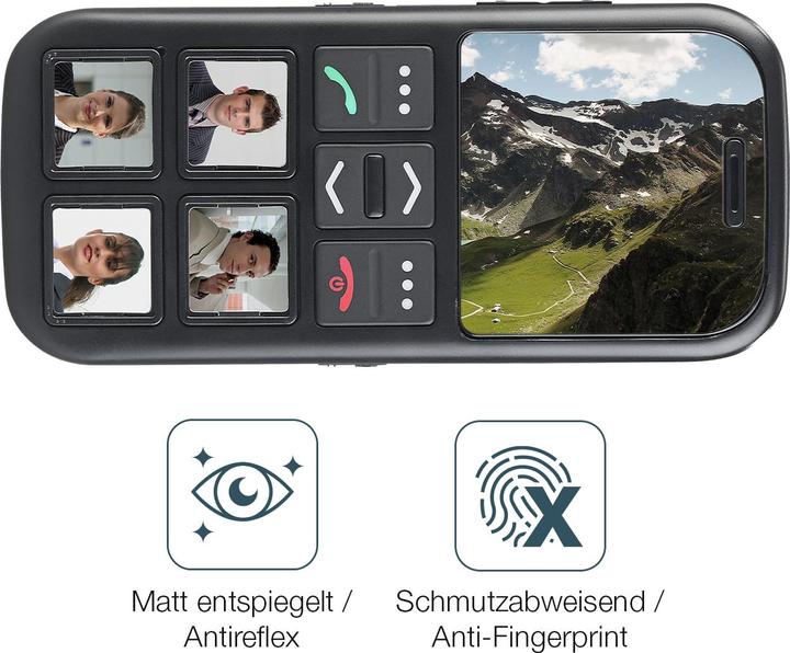 Produktbild Dipos Schutzfolie Matt für simvalley mobile RX-820.GPS