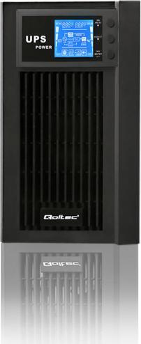 Immagine prodotto Qoltec Onda sinusoidale pura 53043 (3000 VA, 2400 W, Doppio convertitore online UPS)
