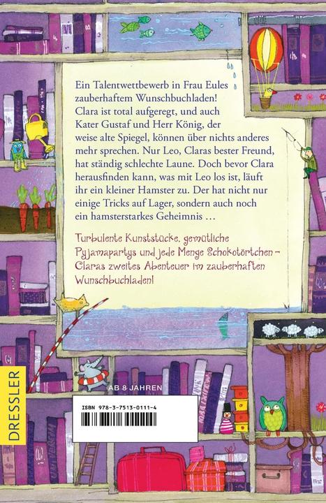 Actual product image Der zauberhafte Wunschbuchladen 2. Der hamsterstarke Harry (German, Florentine Prechtel, Katia Frixe, 2023)