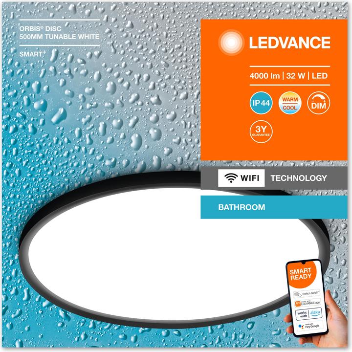 Actual product image Ledvance Smart+ Wifi Orbis Disc (4000 lm)