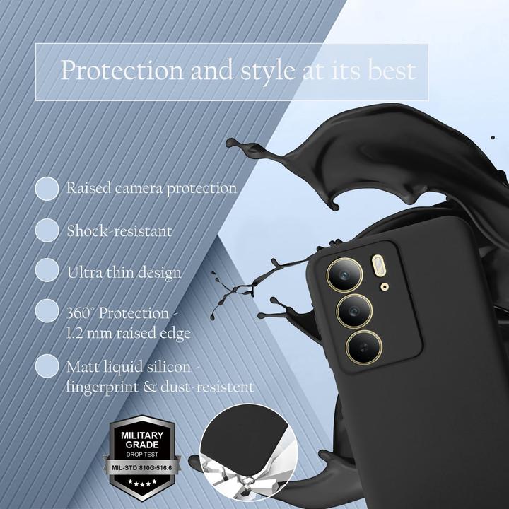 Produktbild Cadorabo Hülle für Realme C75 im Liquid Case Design (Siemens CC75)