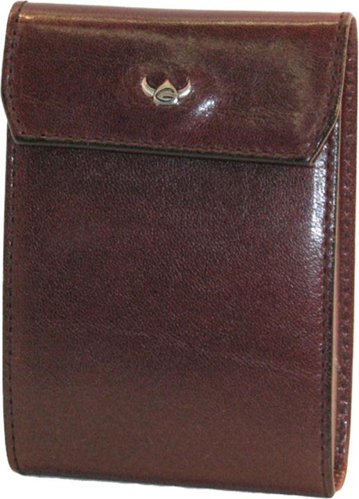 Actual product image Golden Head Colorado credit card holder RFID leather 7 cm