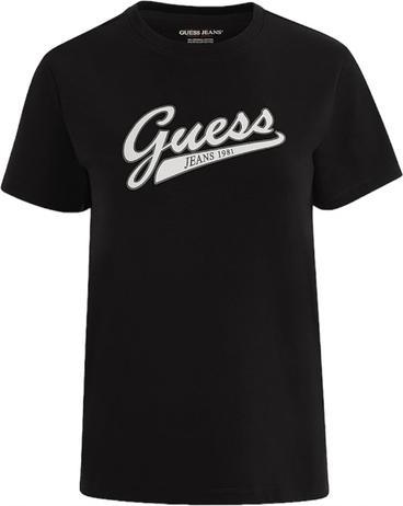 Guess Gj Reg Script Damen T-Shirt (XS)