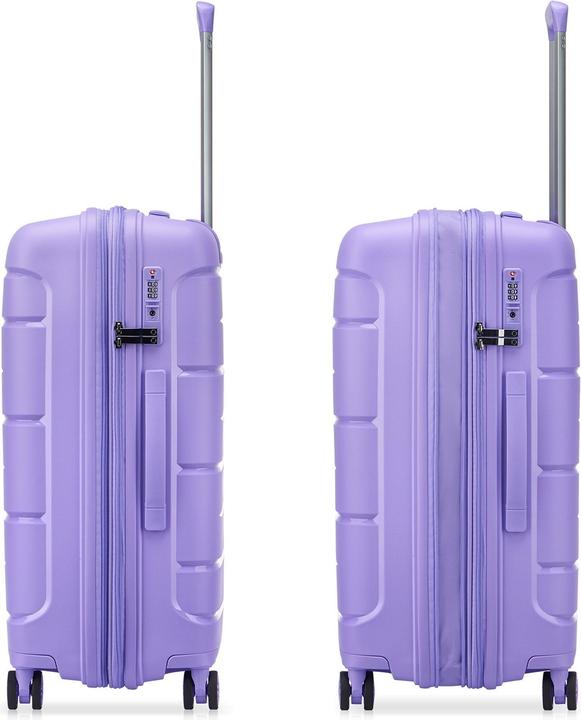 Actual product image Modo by Roncato Starlight 3.0 4 Rollen Kofferset 2-teilig mit Dehnfalte (112 l, L (90 - 115l))