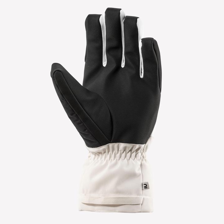Produktbild Wedze Skihandschuhe Erwachsene warm - 500 weiss (L)