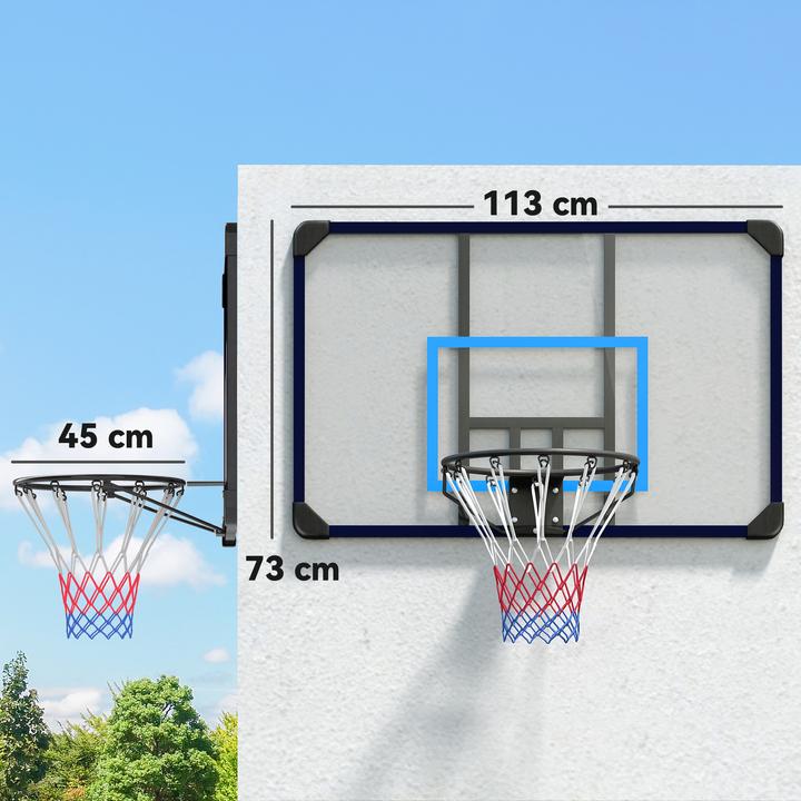 Produktbild SportNow Basketballkorb mit bruchsicherer Rückwand