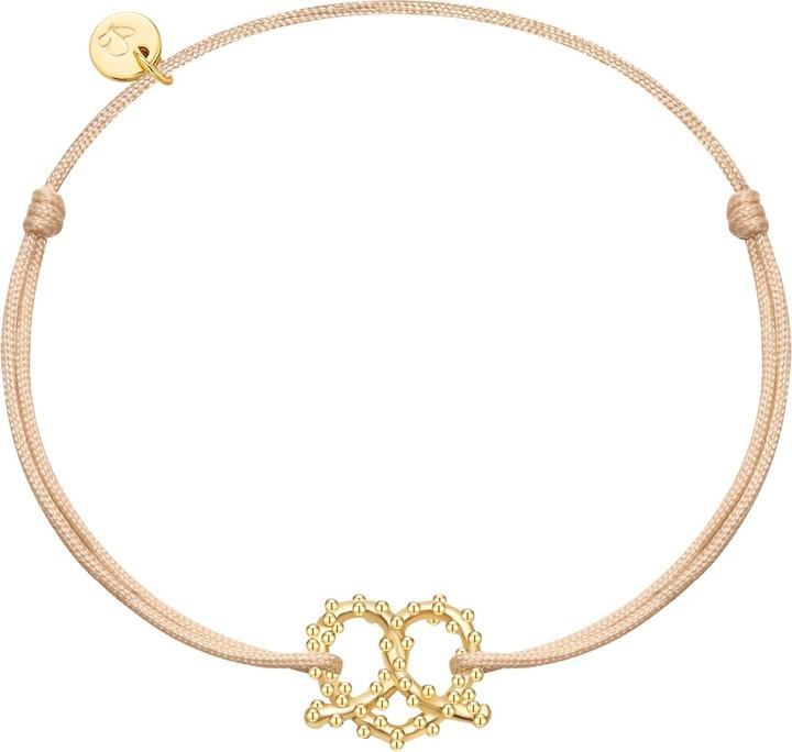 Glanzstücke München Damen Armband Herz-Breze - 36474 (22 cm, Sterling Silber)