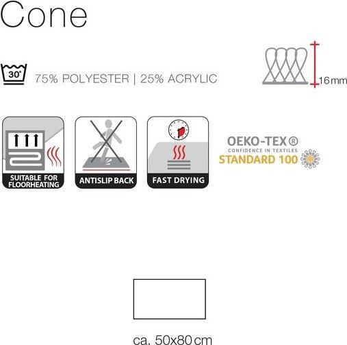 Actual product image spirella Cone (50 x 80 cm)