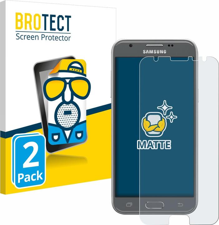 Productafbeelding BROTECT Antireflecterende schermbeschermer mat (2 Stuk, Samsung Galaxy J3 2017 (VS-versie))