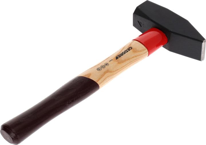 Image du produit Gedore 600 E-2000 Marteau de serrurier ROTBAND-PLUS avec manche en frêne, 2 kg (2491 g)