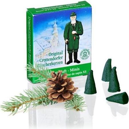 Actual product image Crottendorfer 1028 - Incense cones, pine scent Minis XS, 24 pieces