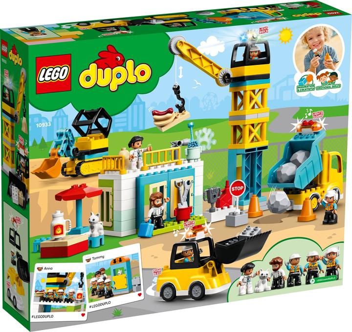 Produktbild LEGO End-Of-Live Set Grosse Baustelle mit Licht und Ton - 10933 NEU! Teile 123x (10933)