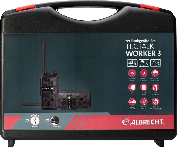 Actual product image Albrecht Tectalk Worker 3 (10 km)