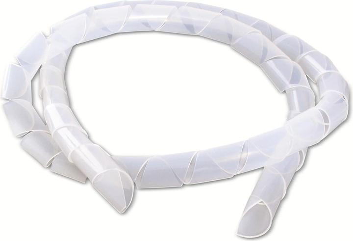 Immagine prodotto Quadrios 2111C142 Tubo a spirale da 4 a 50 mm Bianco 1 set (Tubo a spirale per cavi, 1000 cm)