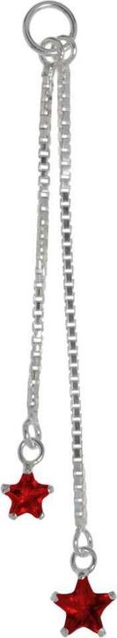 Immagine prodotto Bijouteria Piercing pendente (Argento 925, Vetro (di orologio))