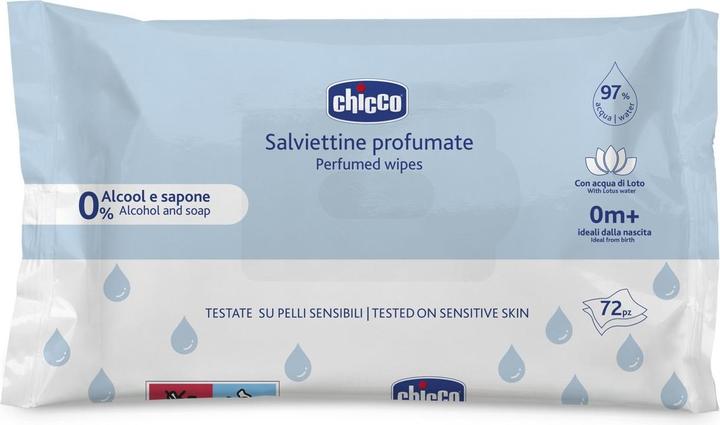 Image du produit Chicco Chiffons de nettoyage, sans flip cover, 72 pcs - 0m (72 pièce(s))