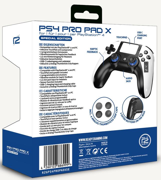 Immagine prodotto ready2gaming Pro Pad X -- Edizione speciale (PS4, PC)