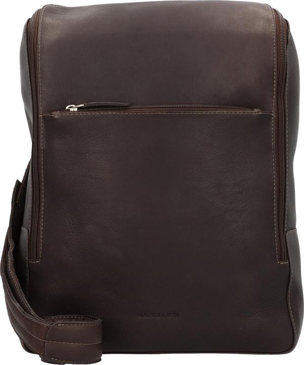 Harolds Campo Rucksack Leder 40cm Laptopfach (9 l)