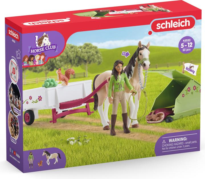 Image du produit Schleich Séjour au camping d'Horse Club Sarah