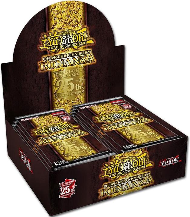 Immagine prodotto Yu-Gi-Oh Booster del Quarter Century Bonanza (Inglese, Display del booster)