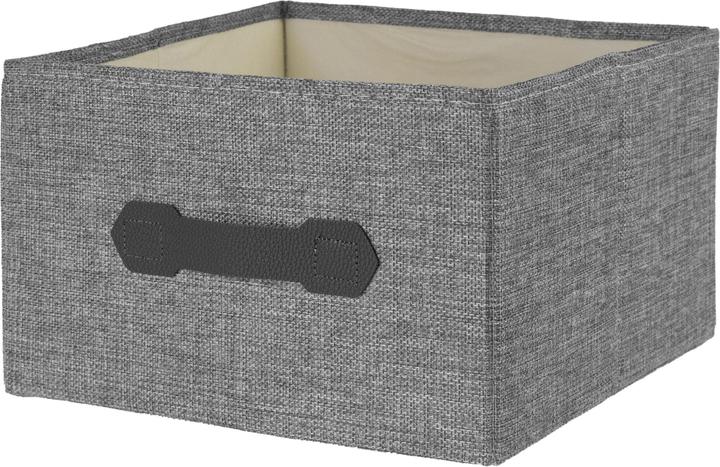Cocon Aufbewahrungsbox Grau (7 x 30 x 30 cm, 6.30 l)
