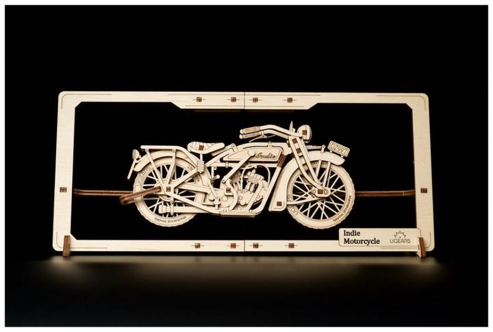 Immagine prodotto Ugears 70194 Indie Moto 2.5D Puzzle - Indie Moto 2.5D Puzzle