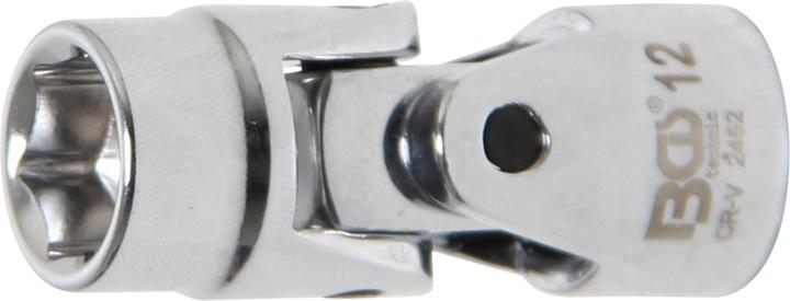 Immagine prodotto BGS Giunto cardanico esagonale | guida interna quadrata 10 mm (3/8") | SW 12 mm (12 mm)