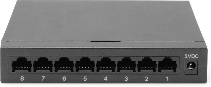 Image du produit Digitus Commutateur Gigabit 8 ports, bureau, Unmanaged, boîtier en métal (8 Ports)