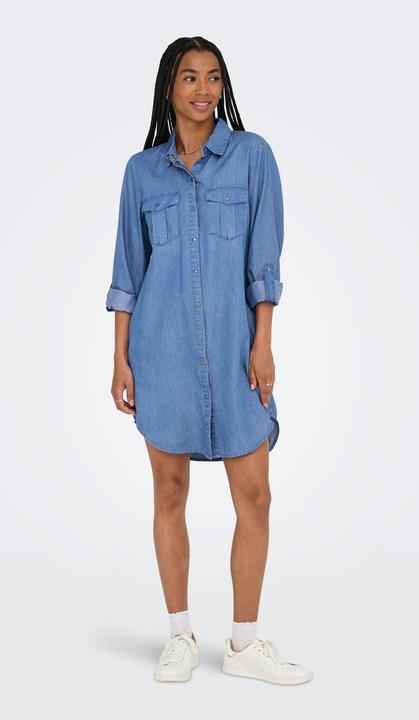 Image du produit Only ONLSILLE Kurzes Kleid Jeanskleid (M)