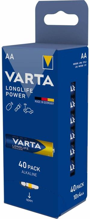 Varta Longlife Power (40 pcs, AA, 2960 mAh)