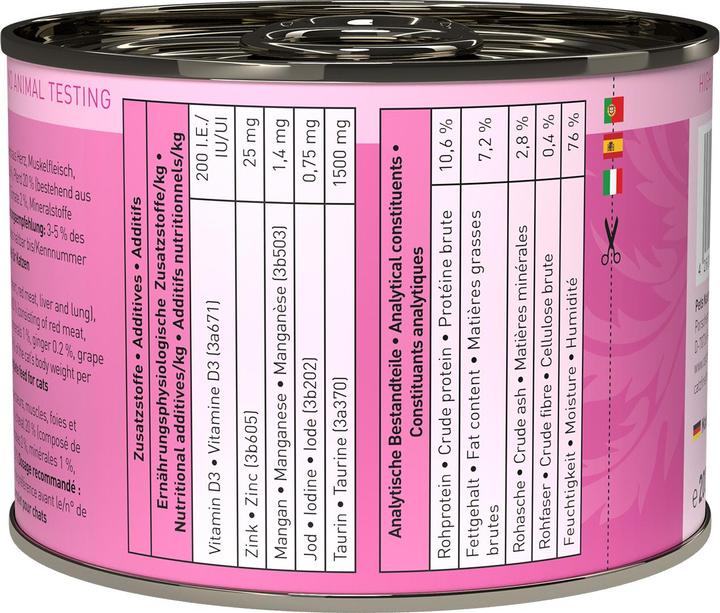 Image du produit Catz Finefood No.19 Agneau&cheval (Adulte, 1 pcs, 200 g)